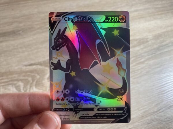 Charizard Full Art set (Holo) - 5x Custom Made Pokémon Cards - Image 3