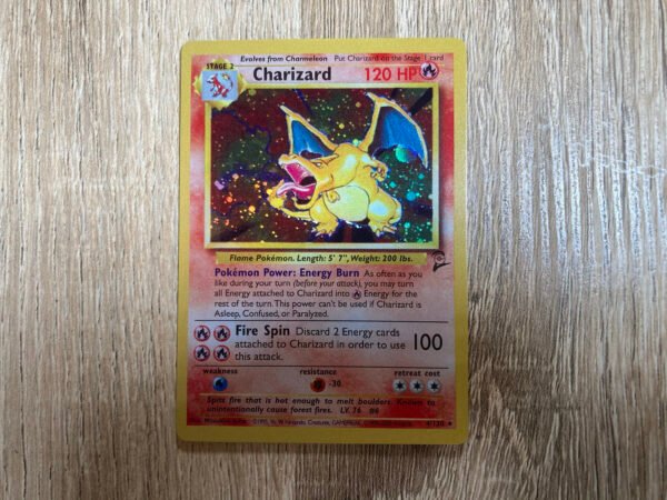 Charizard Base Set 2 (Holo) - Custom Made Pokémon Card