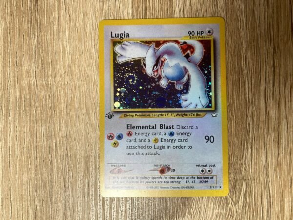 Lugia 1st Edition Neo Genesis (Holo) - Custom Made Pokémon Card