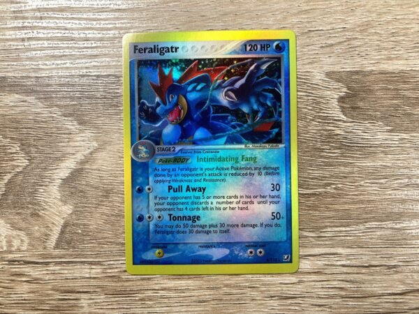 Feraligatr Unseen Force Holographic Custom Made Pokemon Proxy Card