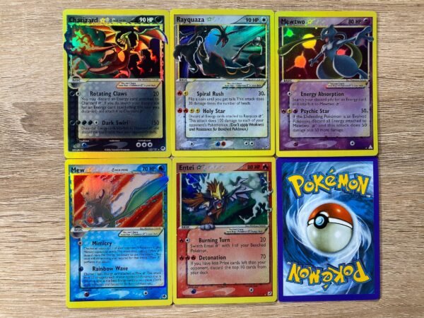 Gold Star Delta Species 5x (Holo) - Custom Made Pokémon Card Proxy