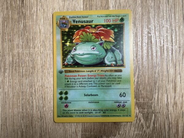 Charizard Venusaur Blastoise Shadowless 1st Edition (Holo) - Custom Made Pokémon Cards 3x - Image 4