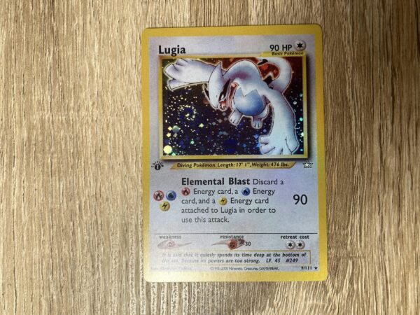 Ho-oh & Lugia 1st Edition (Holo) - 2x Custom Made Pokémon Cards - Image 3