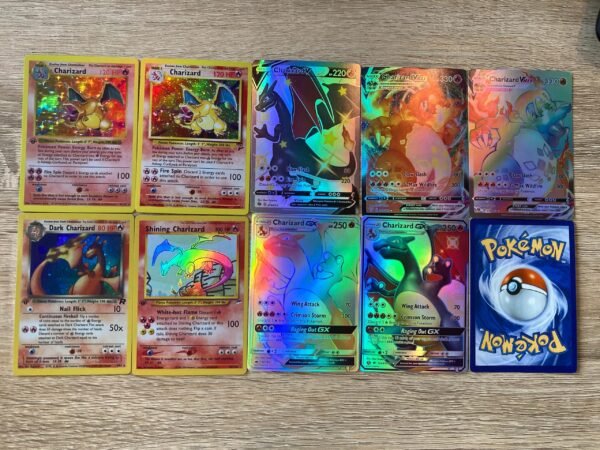 Charizard Holo Collection set (Holo) - 9x Custom Made Pokémon Cards